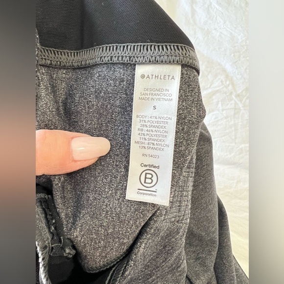 Athleta | Women’s SZ S | Venice Joggers Gray High Rise Tapered Pockets Relaxed - Picture 3 of 10